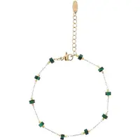 Usha Bracelet or / émeraude