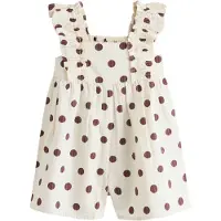 Next Ensemble chocolat / blanc naturel