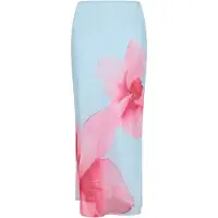 Usha Jupe menthe / rose / rose foncé