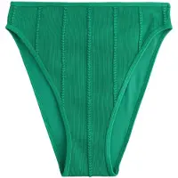 Self. Bas de bikini vert gazon