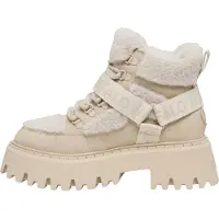Buffalo Bottines à lacets 'Aspen' beige / crème