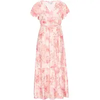 Usha Robe rosé / rose ancienne / blanc cassé