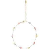 Mymo Bracelet bleu pastel / jaune clair / or / rose