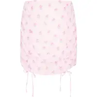 Mymo Jupe 'Young Fashion' bleu clair / rose clair / blanc