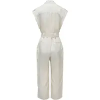 Salsa Jeans 21010988 Sleeveless Jumpsuit Blanc S / 28 Femme