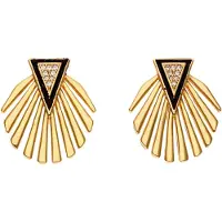 GRASSLAND Boucles d'oreilles or rose