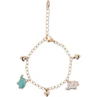 Mymo Bracelet or rose / mélange de couleurs