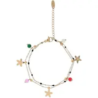 Mymo Bracelet or / mélange de couleurs