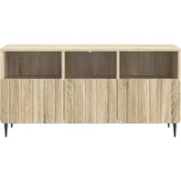 vidaXL Meuble TV en chêne Sonoma 102 x 34,5 x 50 cm, aggloméré