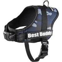 Flamingo Service Best Buddy Pluto, bleu/camouflage, taille : XS