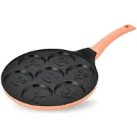 Maestro Patelnia naleśnikow 26cm „SMILE” MR-1222-B, Poêle + casserole, Noir