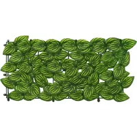 vidaXL Brise-vue pour balcon avec motifs de feuilles vertes et jaunes, 200 x 150 cm