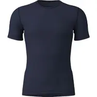 Loeffler Merino Light Short Sleeve T-shirt Bleu S Homme