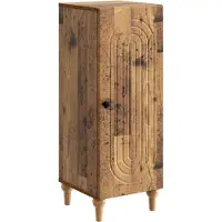 vidaXL Buffet en bois recyclé 33 x 34,5 x 90 cm, aggloméré