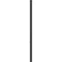 vidaXL Tête de lit métal noir 160 cm