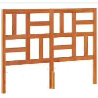 vidaXL Tête de lit brun cire 180 cm pin massif