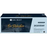 G&G Toner de remplacement HP 203X Compatible noir CF540X/Cartridge 054H Black GS-HC (CF)
