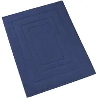 De Witte Lietaer Tapis de Bain De Witte Lietaer Pacifique Blue Indigo-50 x 75 cm