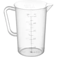Hendi Messbecher, Polyproylen, 0,5L, ⌀90x(H)140mm