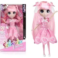 Bandai Grande poupée style japonais Kawai 30 cm - Yumi Doll - - Licence officielle Shibajuku Anime