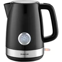 Inventum - Bouilloire 1,7 litre noir avec inox | 1 pièce