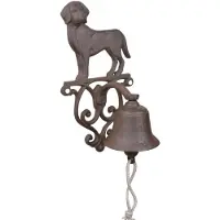 Esschert Design Sonnette de porte Nostalgie chien