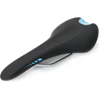 Contec Selle Neosport Z Dyn. VTT/Course, unisexe, bleu néon