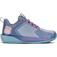 K-Swiss Ultrashot 3 Hb Clay Shoes Bleu EU 37 1/2 Femme