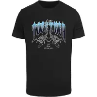 Mister tee T-Shirt 'Better Together Scorpion' bleu clair / noir / blanc