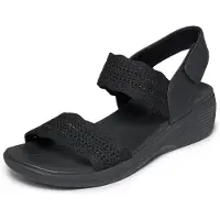 SKECHERS Sandales 'Arya' noir