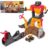 Monster Jam Launcher Track Smash & Bot Playset Multicolore Enfants