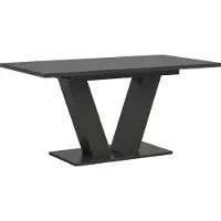 Ebuy24 Motion table de salle à manger 150x90 cm gris.
