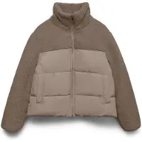 Vero Moda Veste d’hiver 'VMHolly' marron / taupe