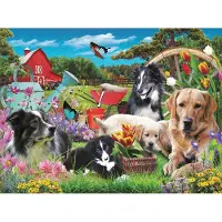 Sunsout Puzzle Pièces XXL - Qui à la Main Verte ? - 500 à 999 pièces