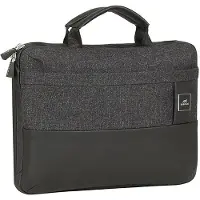Rivacase 8823, Polyester, Polyuréthane (13.30", Universel), Sac pour notebook, Noir