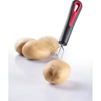 Westmark Fourchette à pommes de terre en robe des champs Gallant avec insert coloré