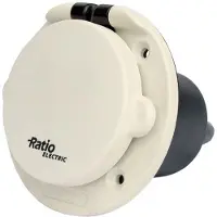 VETUS Ip56 Power Plug Blanc