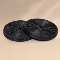 Klarstein Americana Purista Filtre à charbon actif, set de 2 accessoires de rechange 18 x 2 cm (ØxH)