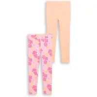 Tom Tailor Leggings pêche / rose / rose clair / blanc