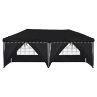 vidaXL Tente de réception pliable 575 x 288 x 245 cm, anthracite