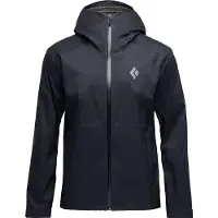 Black Diamond M Fineline Stretch Shell, 0002 Black, XL,