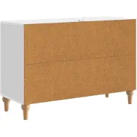 vidaXL Meuble TV , blanc brillant, 89 x 34,5 x 60 cm, aggloméré