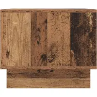 vidaXL Table basse en vieux bois 90 x 50 x 40 cm Bois composite