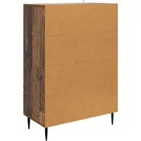 vidaXL Buffet en bois recyclé 66 x 34,5 x 95 cm, aggloméré