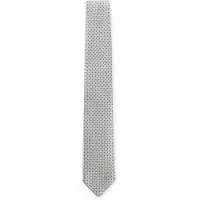 BOSS 50566654 Tie Gris Homme