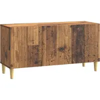 vidaXL Meuble TV en bois recyclé 99 x 34,5 x 50 cm, aggloméré