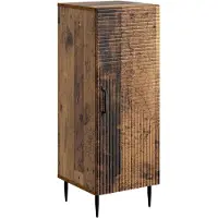 vidaXL Buffet en bois recyclé 33 x 34,5 x 89,5 cm, aggloméré