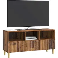vidaXL Meuble TV 102 x 34,5 x 50 cm en bois recyclé et panneaux dérivés du bois
