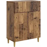 vidaXL Buffet en bois recyclé 66 x 34,5 x 90 cm, aggloméré