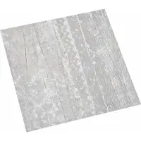 vidaXL Lattes de revêtement de sol autocollantes 30,5 x 30,5 cm 20 pcs